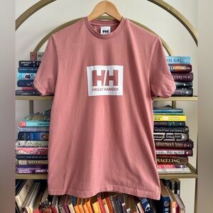 Helly Hansen Dusty Rose Logo Tee 👕